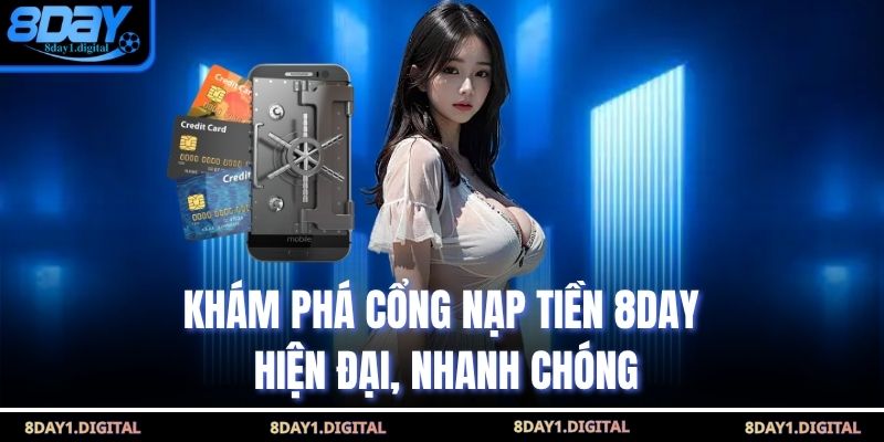 Khám phá cổng nạp tiền 8day hiện đại, nhanh chóng 