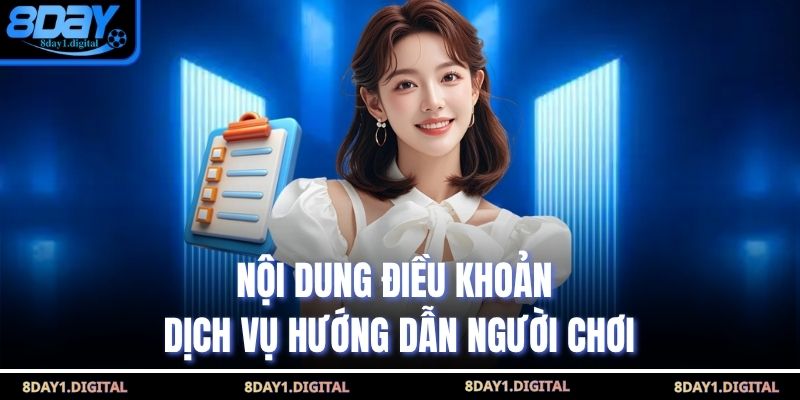 Nội dung điều khoản dịch vụ hướng dẫn người chơi 